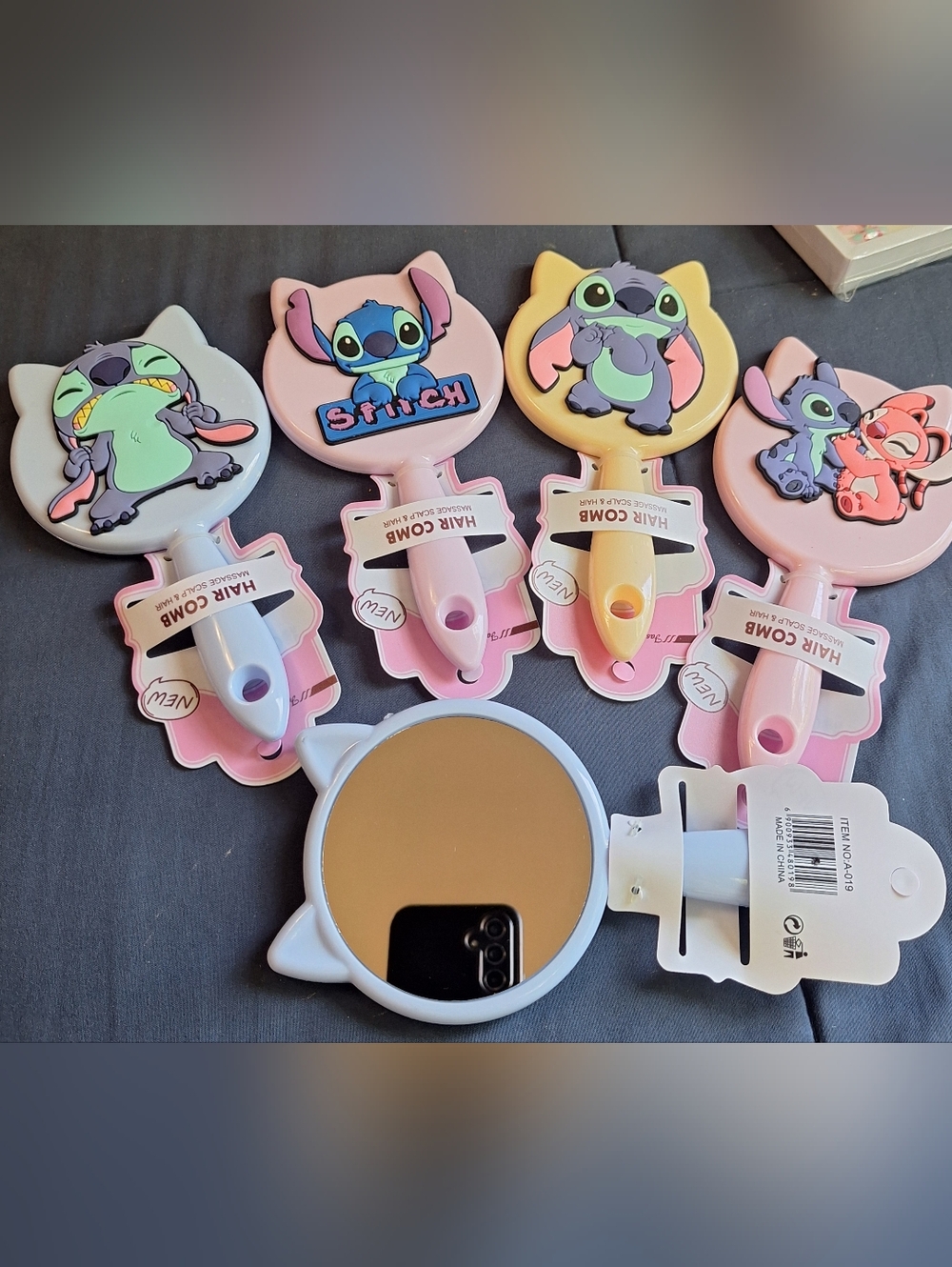 Stich Kids Plastic Mirrors